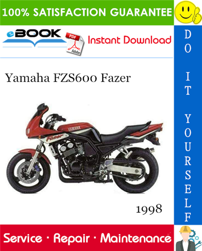 Thumbnail ☆☆ Best ☆☆ 1998 Yamaha FZS600 Fazer Motorcycle Service Repair Manual