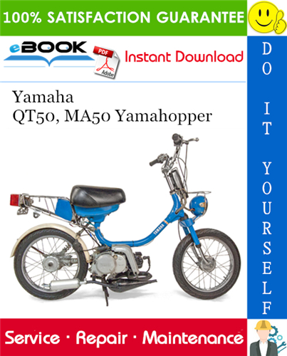 Thumbnail ☆☆ Best ☆☆ Yamaha QT50, MA50 Yamahopper Service Repair Manual