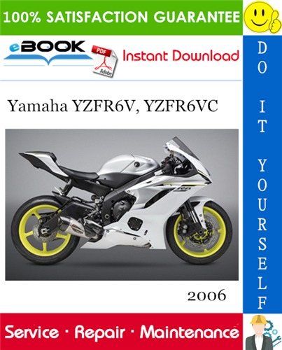 Thumbnail ☆☆ Best ☆☆ 2006 Yamaha YZFR6V, YZFR6VC Motorcycle Service Repair Manual