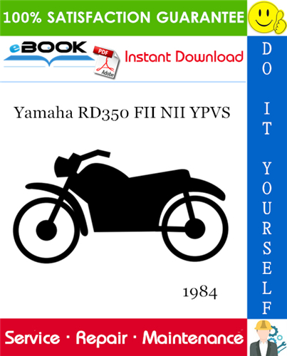 Thumbnail ☆☆ Best ☆☆ 1984 Yamaha RD350 FII NII YPVS Motorcycle Service Repair Manual