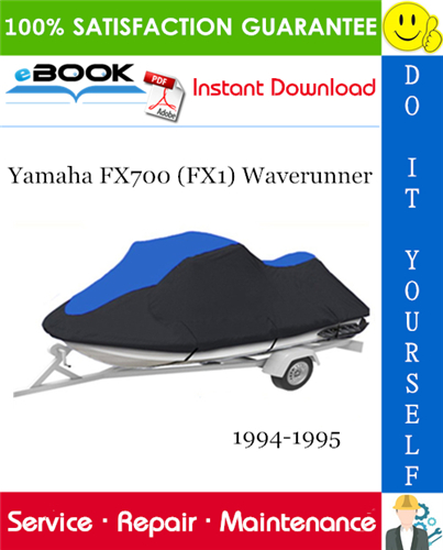 Thumbnail ☆☆ Best ☆☆ Yamaha FX700 (FX1) Waverunner Service Repair Manual 1994-1995 Download