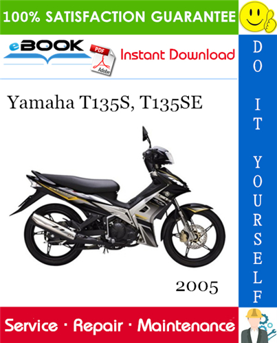 Thumbnail ☆☆ Best ☆☆ 2005 Yamaha T135S, T135SE Motorcycle Service Repair Manual 