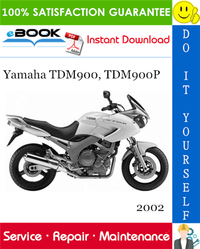 Thumbnail ☆☆ Best ☆☆ 2002 Yamaha TDM900, TDM900P Motorcycle Service Repair Manual