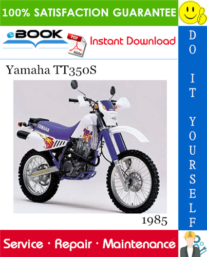 Thumbnail ☆☆ Best ☆☆ 1985 Yamaha TT350S Motorcycle Service Repair Manual
