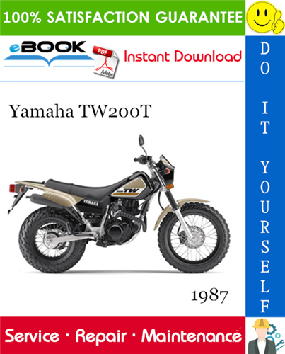 Thumbnail ☆☆ Best ☆☆ 1987 Yamaha TW200T Motorcycle Service Repair Manual 