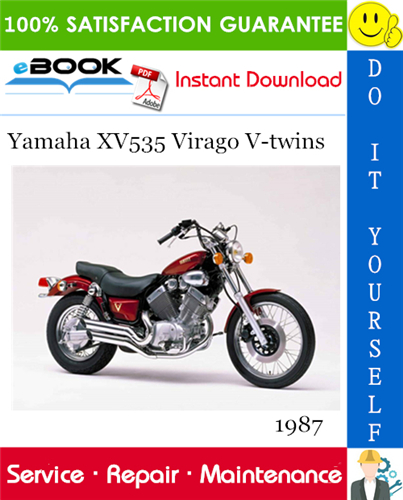 Thumbnail ☆☆ Best ☆☆ 1987 Yamaha XV535 Virago V-twins Motorcycle Service Repair Manual