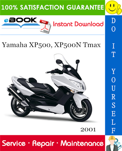 Thumbnail ☆☆ Best ☆☆ 2001 Yamaha XP500, XP500N Tmax Scooter Service Repair Manual