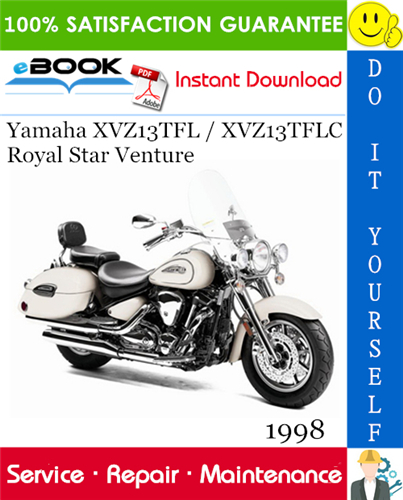 Thumbnail ☆☆ Best ☆☆ 1998 Yamaha XVZ13TFL / XVZ13TFLC Royal Star Venture Motorcycle Service Repair Manual 
