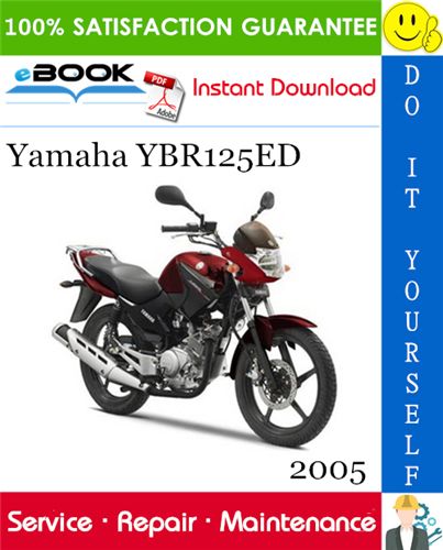 Thumbnail ☆☆ Best ☆☆ 2005 Yamaha YBR125ED Motorcycle Service Repair Manual 