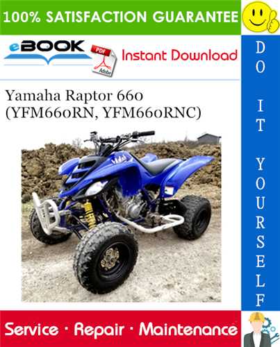 Thumbnail ☆☆ Best ☆☆ Yamaha Raptor 660 (YFM660RN, YFM660RNC) ATV Service Repair Manual 