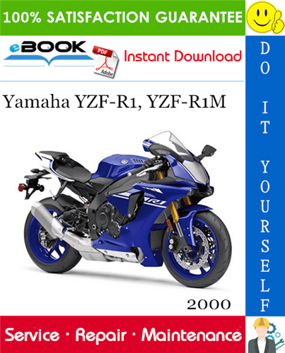 Thumbnail ☆☆ Best ☆☆ 2000 Yamaha YZF-R1, YZF-R1M Motorcycle Supplementary Service Manual