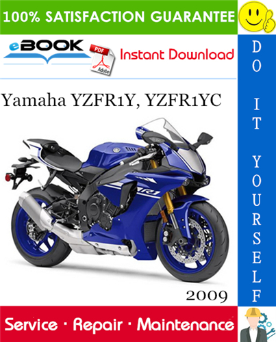 Thumbnail ☆☆ Best ☆☆ 2009 Yamaha YZFR1Y, YZFR1YC Motorcycle Service Repair Manual 