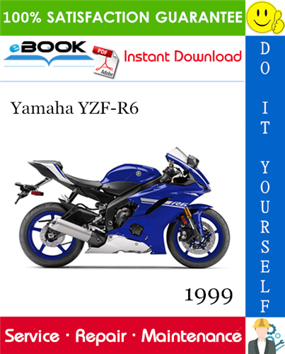 Thumbnail ☆☆ Best ☆☆ 1999 Yamaha YZF-R6 Motorcycle Service Repair Manual 