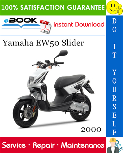 Thumbnail ☆☆ Best ☆☆ 2000 Yamaha EW50 Slider Scooter Service Repair Manual 