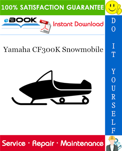 Thumbnail ☆☆ Best ☆☆ Yamaha CF300K Snowmobile Service Repair Manual