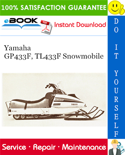 Thumbnail ☆☆ Best ☆☆ Yamaha GP433F, TL433F Snowmobile Service Repair Manual