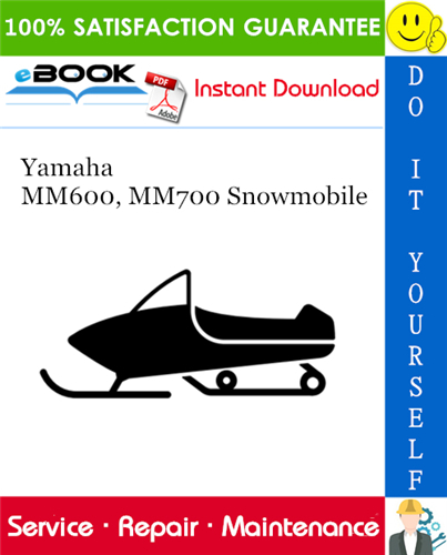 Thumbnail ☆☆ Best ☆☆ Yamaha MM600, MM700 Snowmobile Service Repair Manual