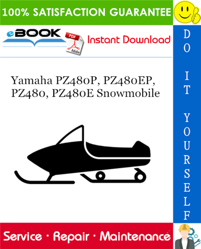 Thumbnail ☆☆ Best ☆☆ Yamaha PZ480P, PZ480EP, PZ480, PZ480E Snowmobile Service Repair Manual