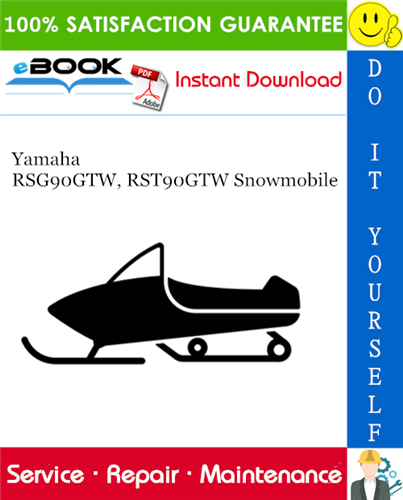 Thumbnail ☆☆ Best ☆☆ Yamaha RSG90GTW, RST90GTW Snowmobile Supplementary Service Manual