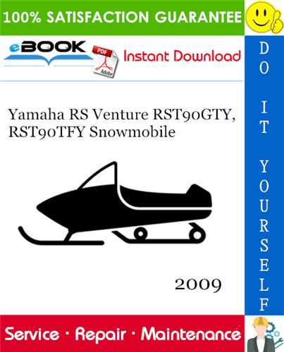 Thumbnail ☆☆ Best ☆☆ 2009 Yamaha RS Venture RST90GTY, RST90TFY Snowmobile Supplementary Service Manual Thumbnail ☆☆ Best ☆☆ 2009 Yamaha RS Venture RST90GTY, RST90TFY Snowmobile Supplementary Service Manual