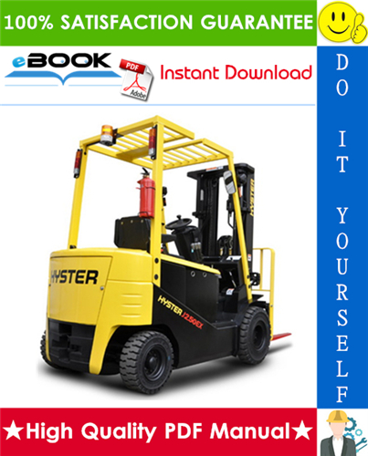 Thumbnail ☆☆ Best ☆☆ Hyster J1.50 - J1.75EX, J2.00 - J2.50EX (A401) Forklift Trucks Service Repair Manual