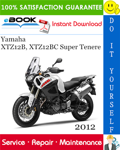 Thumbnail ☆☆ Best ☆☆ 2012 Yamaha XTZ12B, XTZ12BC Super Tenere Motorcycle Service Repair Manual 