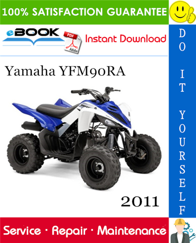 Thumbnail ☆☆ Best ☆☆ 2011 Yamaha YFM90RA ATV Service Repair Manual 