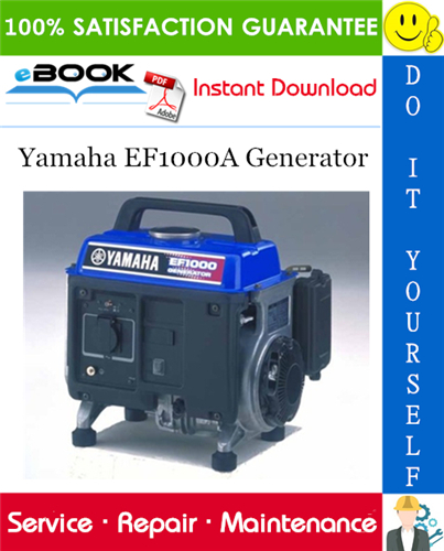 Thumbnail ☆☆ Best ☆☆ Yamaha EF1000A Generator Service Repair Manual 