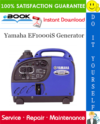 Thumbnail ☆☆ Best ☆☆ Yamaha EF1000iS Generator Service Repair Manual 