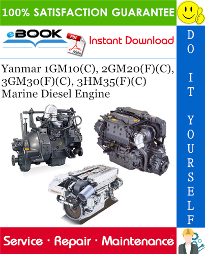 Thumbnail ☆☆ Best ☆☆ Yanmar 1GM10(C), 2GM20(F)(C), 3GM30(F)(C), 3HM35(F)(C) Marine Diesel Engine Service Repair Manual 