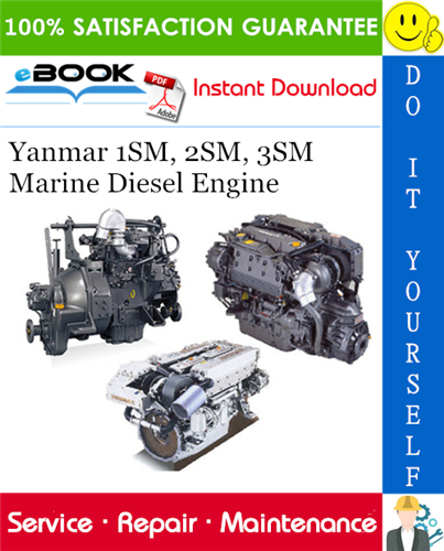 Thumbnail ☆☆ Best ☆☆ Yanmar 1SM, 2SM, 3SM Marine Diesel Engine Service Repair Manual 