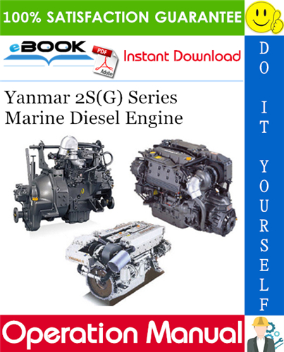 Thumbnail ☆☆ Best ☆☆ Yanmar 2S(G) Series Marine Diesel Engine Operation Manual