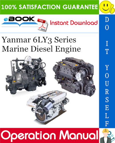 Thumbnail ☆☆ Best ☆☆ Yanmar 6LY3 Series Marine Diesel Engine Operation Manual