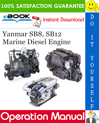 Thumbnail ☆☆ Best ☆☆ Yanmar SB8, SB12 Marine Diesel Engine Operation Manual
