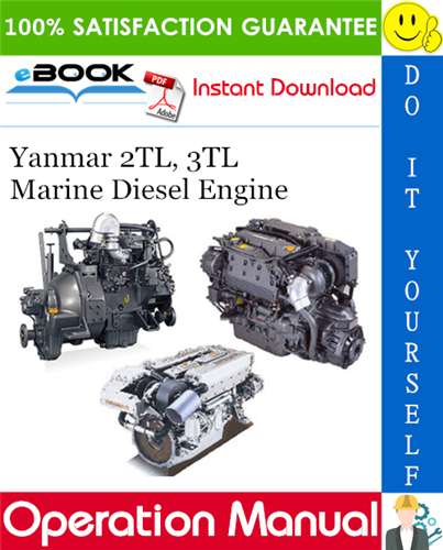 Thumbnail ☆☆ Best ☆☆ Yanmar 2TL, 3TL Marine Diesel Engine Operation Manual