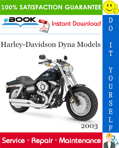 Thumbnail ☆☆ Best ☆☆ 2003 Harley-Davidson Dyna Models (FXD, FXDL, FXDX, FXDXT, FXDWG) Motorcycle Service Repair Manual Thumbnail ☆☆ Best ☆☆ 2003 Harley-Davidson Dyna Models (FXD, FXDL, FXDX, FXDXT, FXDWG) Motorcycle Service Repair Manual