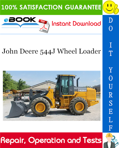 Thumbnail ☆☆ Best ☆☆ John Deere 544J Wheel Loader Repair, Operation and Tests Technical Manual (S.N. 611800)