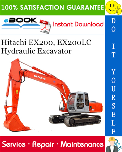 Thumbnail ☆☆ Best ☆☆ Hitachi EX200, EX200LC Hydraulic Excavator Service Repair Manual Thumbnail ☆☆ Best ☆☆ Hitachi EX200, EX200LC Hydraulic Excavator Service Repair Manual