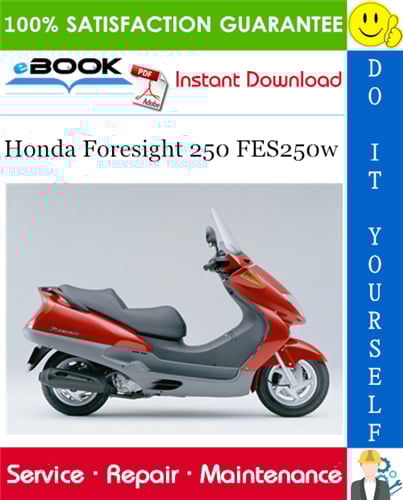 Thumbnail ☆☆ Best ☆☆ Honda Foresight 250 FES250w Motorcycle Service Repair Manual