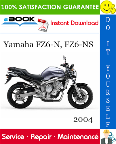 Thumbnail ☆☆ Best ☆☆ 2004 Yamaha FZ6-N, FZ6-NS Motorcycle Supplementary Service Manual