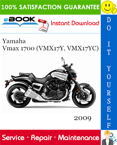 Thumbnail ☆☆ Best ☆☆ 2009 Yamaha Vmax 1700 (VMX17Y, VMX17YC) Motorcycle Service Repair Manual 