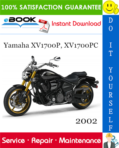 Thumbnail ☆☆ Best ☆☆ 2002 Yamaha XV1700P, XV1700PC Motorcycle Service Repair Manual 