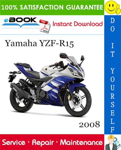 Thumbnail ☆☆ Best ☆☆ 2008 Yamaha YZF-R15 Motorcycle Service Repair Manual