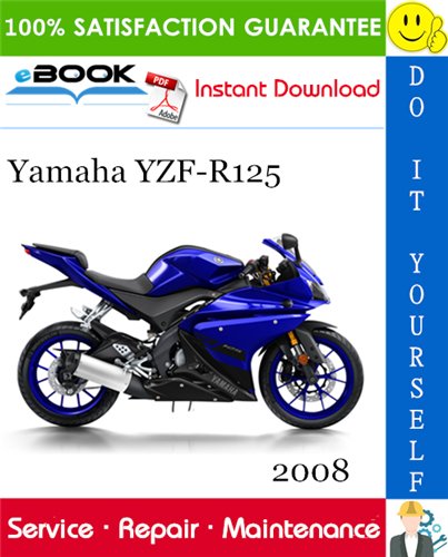 Thumbnail ☆☆ Best ☆☆ 2008 Yamaha YZF-R125 Motorcycle Service Repair Manual
