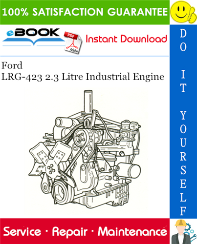 Thumbnail ☆☆ Best ☆☆ Ford LRG-423 2.3 Litre Industrial Engine Service Repair Manual 