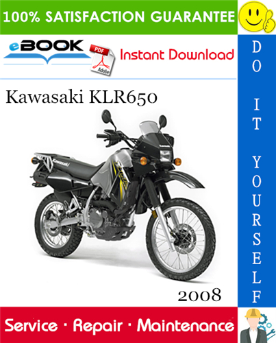 Thumbnail ☆☆ Best ☆☆ 2008 Kawasaki KLR650 Motorcycle Service Repair Manual