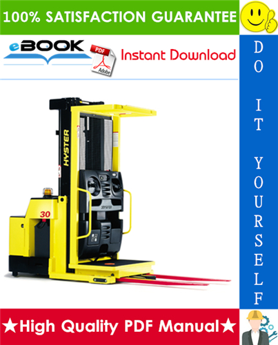 Thumbnail ☆☆ Best ☆☆ Hyster R30CH (A186) Electric RackLoader Service Repair Manual