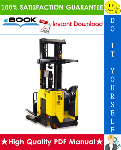 Thumbnail ☆☆ Best ☆☆ Hyster N30FR (A217) Narrow Aisle Single Reach Lift Truck Service Repair Manual