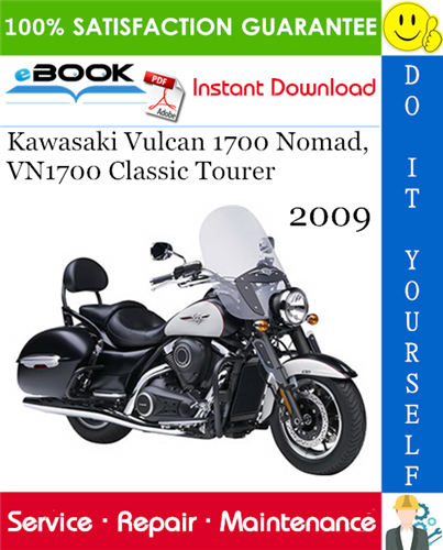 Thumbnail ☆☆ Best ☆☆ 2009 Kawasaki Vulcan 1700 Nomad, VN1700 Classic Tourer Motorcycle Service Repair Manual 