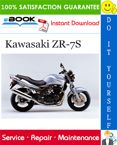 Thumbnail ☆☆ Best ☆☆ Kawasaki ZR-7S Motorcycle Service Repair Manual 